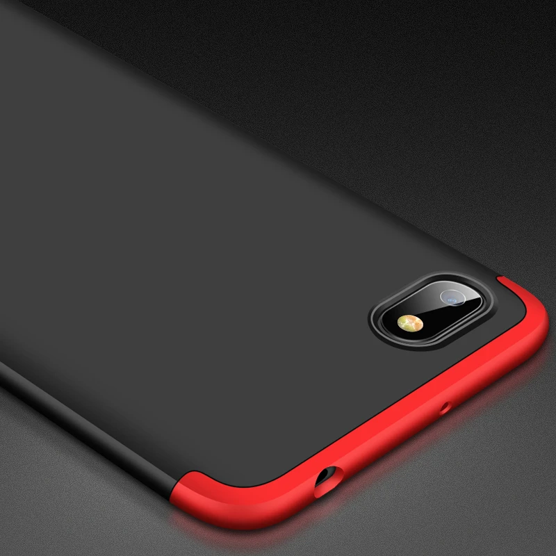 360 Full Cover For Xiaomi Redmi 6 Pro S2Y2 Note5 Luxury Hard Plastic Matte Case For Redmi 4X 5A Y1 5Plus Funda + Tempered Glass (12)