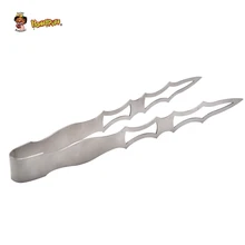 Премиум нержавеющая сталь кальян щипцы зажим для пинцета уголь 255 мм Narguile Chicha Металл Tong аксессуары