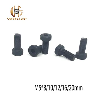 

20pcs M5*8/10/12/16/20 12.9 Grade Alloy Steel DIN7984 Bolt Thin Reduced Cap Cup Allen Hexagon Hex Socket Head Screw