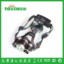 XML CREE 1*T6 + 2*R2 3x CREE LED 3000Lm Rechargeable Headlamp Headlight Head lamp torch lighr flashlight for Fishing Bike 7028