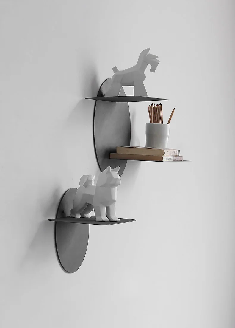 الشمال الجدار الديكور مجلة تخزين أصحاب رفوف الخشب الحديثة معكرون تصميم شماعات ل ممر القضبان ديكور المنزل هدية