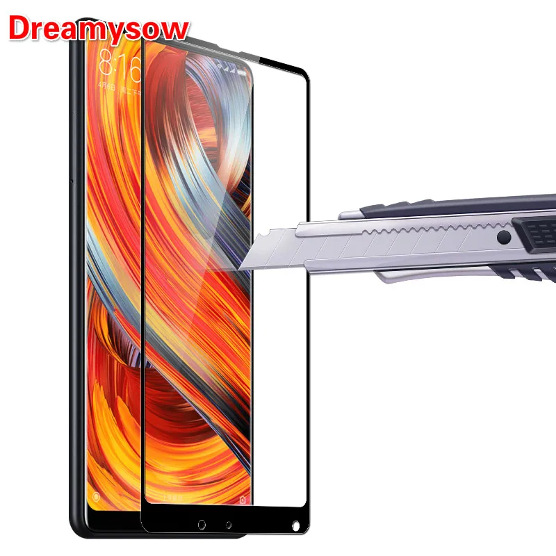 

9H Tempered Glass For Xiaomi Mi Mix 2 S 7 Plus Mi A1 6X 8SE 6 5 5S Note 3 Mi7 Mi6 Mi5 Mi5X Mi6X Mi5S Full Cover Screen Protector