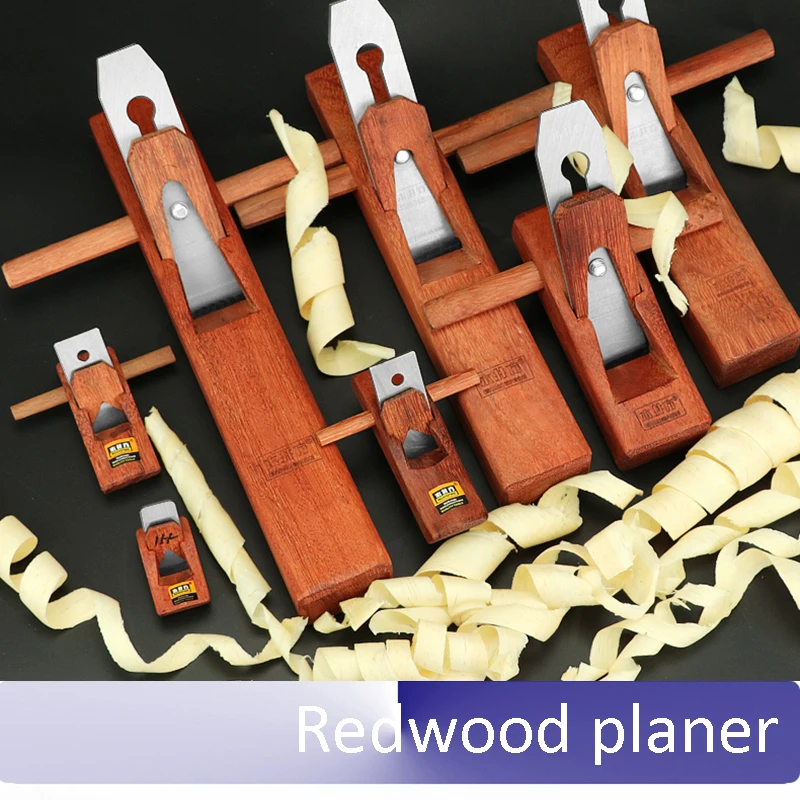 

Woodworking planer plane Redwood shaver Wood planing Wood planer Small light plane Hand planing carpenter Woodworking tools