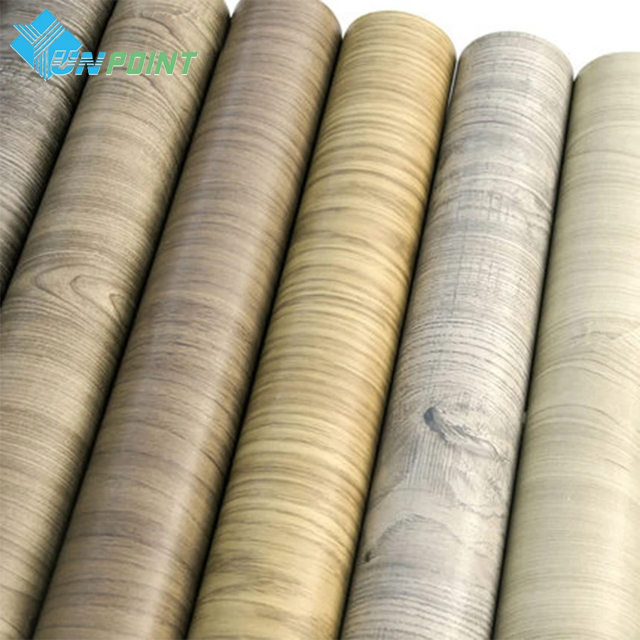 PVC Waterproof Self adhesive Wallpaper Roll Furniture Vinyl