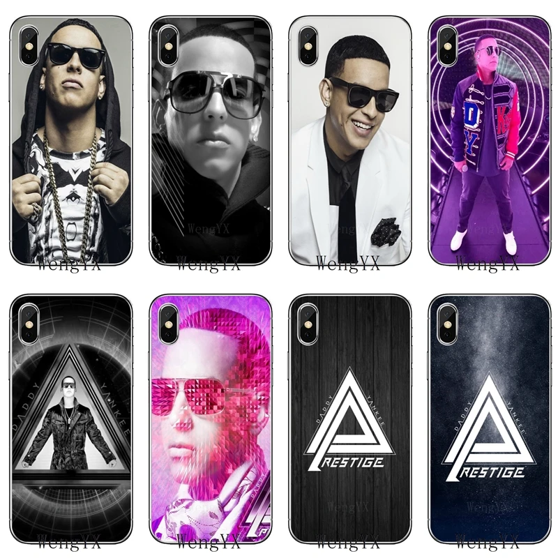 

Daddy Yankee rapper slim silicone TPU Soft phone cover case For Apple iPhone 4 4s 5 5s 5c SE 6 6s 7 8 plus X XR XS Max