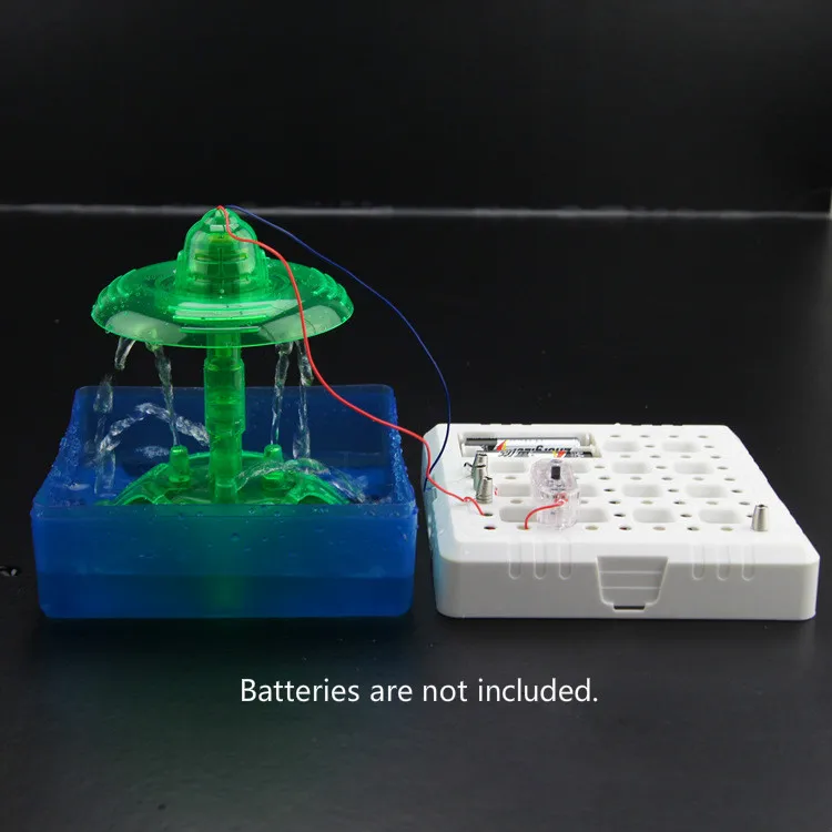 Amazing Magic Fountain Assemble  Equipment Science And Education DIY Homemade Toy For Kids Children (6)