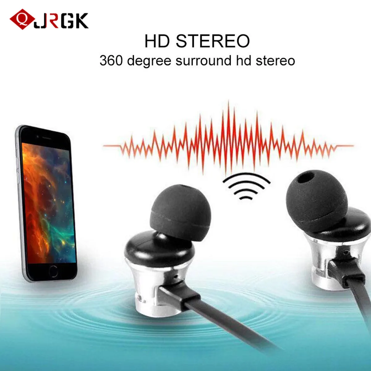 JRGK XT 11 беспроводные Bluetooth наушники спортивные гарнитура свободные руки бас с