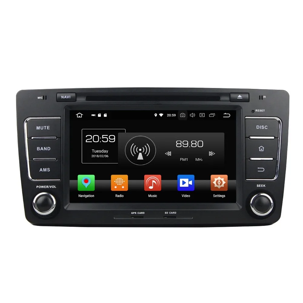 Best 2 din 8" Octa Core Android 8.0 Car Stereo DVD Radio Navigation for Skoda Octavia 2012 4GB RAM Bluetooth WIFI USB DVR 32GB ROM 0 Best 2 din 8" Octa Core Android 8.0 Car Stereo DVD Radio Navigation for Skoda Octavia 2012 4GB RAM Bluetooth WIFI USB DVR 32GB ROM 0