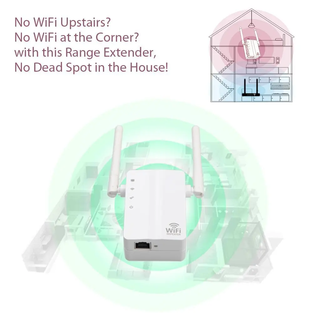 TEROW WiFi ретранслятор Беспроводной усилитель сигнала 300 м Wi-Fi диапазон Extander 2,4G Repetidor wifi 802.11N/B/G усилитель сигнала AP/WPS