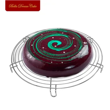 

Send Color Randomly Nonstick Metal Cake Cooling Net Rack Cookies Bread Muffins Cake Drying Cooler Holder Cake Stand Baking Tool