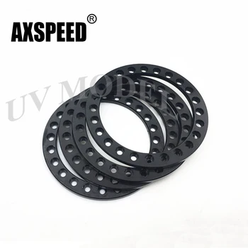 

Black 4 pcs Alloy Replacement Wheel Beadlock Ring for 1.9inch Wheel Rim 1/10 RC Crawler Car