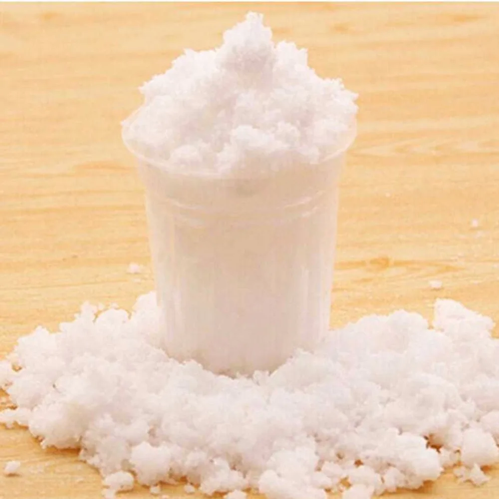 Fashion 10 Pcs Fake Magic Instant Artificial Snow Scene Play Frozen Wedding Christmas Outdoor Decoration Supplies Fashion 10 Pcs Fake Magic Instant Artificial Snow Scene Play Frozen Wedding Christmas Outdoor Decoration Supplies