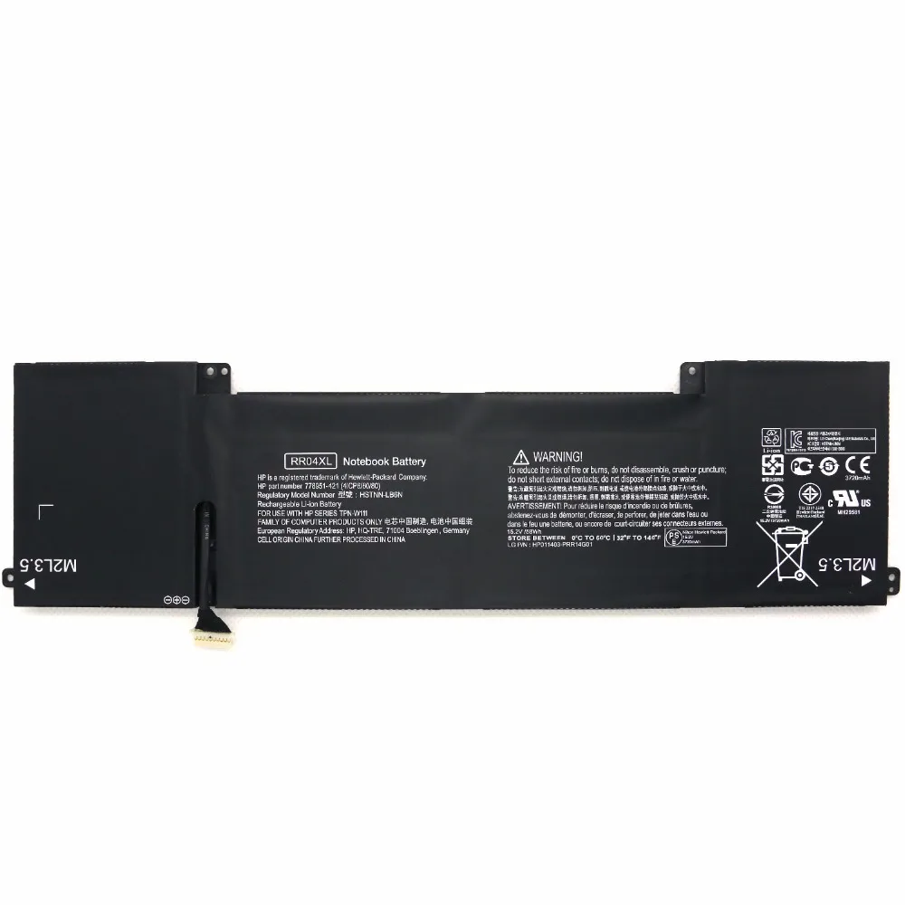15 2 V 58Wh RR04XL HSTNN LB6N Аккумулятор для ноутбука Hp Omen серии 5001NA 5001NS 5012TX планшет|battery for