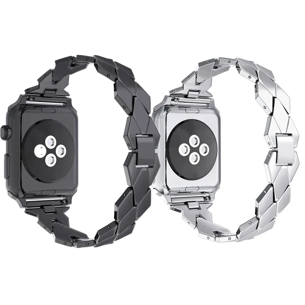 apple watch 4 silver with black band