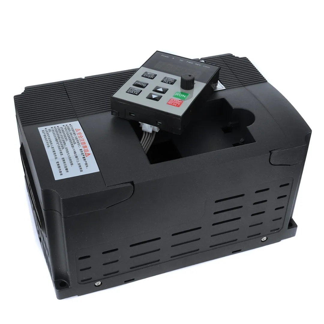 

Practical AC 220V Single Phase Variable Frequency Inverter 2.2KW 3HP Variable Drive Inverter VSD VFD Speed Controller