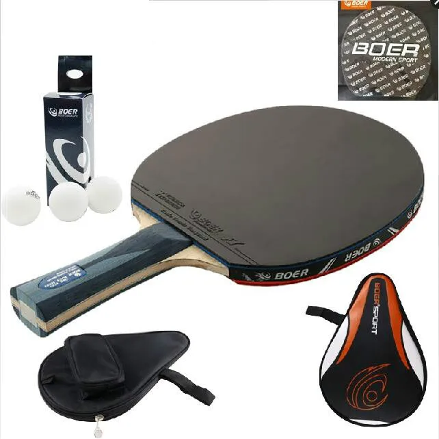 

High end best quality table tennis professional wooden handle grip to racket shake hand pingpong paddle