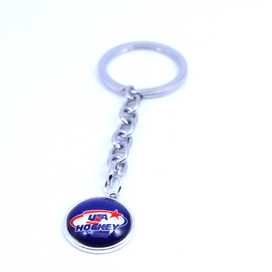 Ice Hockey Keychain NHL USA HOCKEY Charm Key Chain Car Keyring for