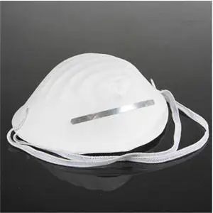 

10PCS Non-toxic vertical folding white nonwoven valved dust filter masks PM2.5 disposable respirator mask breathing mask