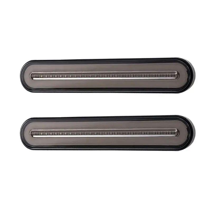 

New 2Pcs Car LED High Brake Light Auto Daytime Running Lights Strips Rear Turn Signal Light Car Accessories