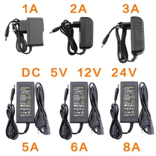 Power Adapter DC 5V 12V 24V 1A 2A 3A 5A 6A 8A DC 5 12 24 V Volt Lighting Transformers LED Driver Power Adapter Supply Strip Lamp Power Adapter DC 5V 12V 24V 1A 2A 3A 5A 6A 8A DC 5 12 24 V Volt Lighting Transformers LED Driver Power Adapter Supply Strip Lamp