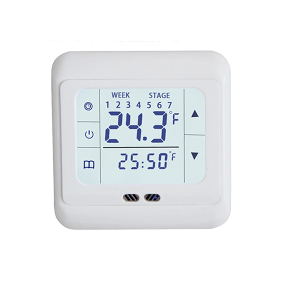 

Mini Temperature Controller Electric Warm Floor Heating Thermostat Save Energy Screen Thermoregulator Tools Easy Operation