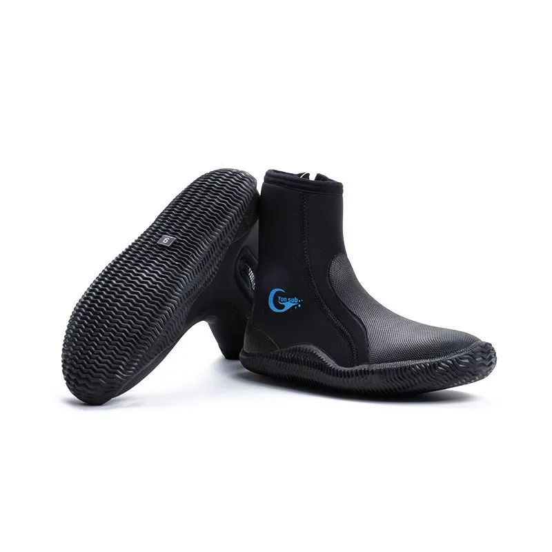 JINBEILEE Diving Boots 5mm Snorkeling Shoes Non-slip Anti-coral Wading Surf Shoes Beach Diving Shoes Waterproof Hard-Wearing JINBEILEE Diving Boots 5mm Snorkeling Shoes Non-slip Anti-coral Wading Surf Shoes Beach Diving Shoes Waterproof Hard-Wearing