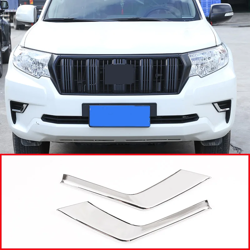 Для Toyota Land Cruiser Prado FJ150 150 2018 без лампы Стильные автомобильные передние