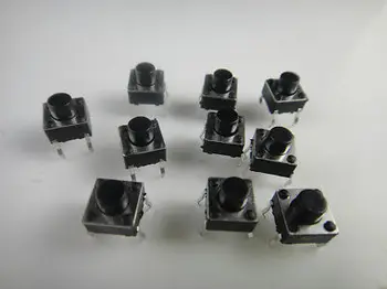 

100pcs Tactile Push Button Switch 6mm X 6mm X 6mm 6x6x6
