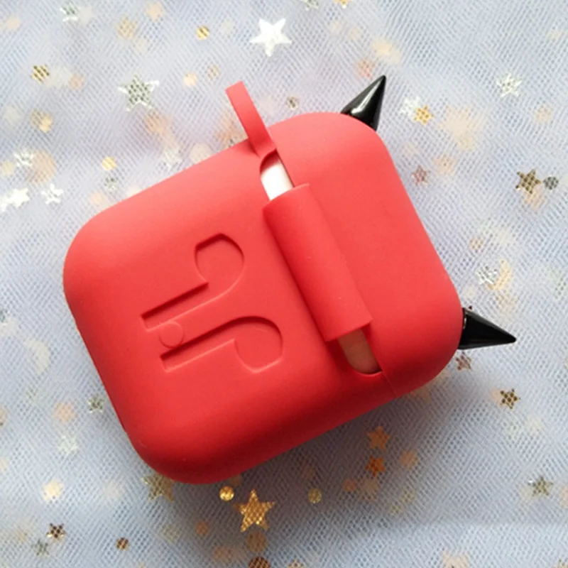 Soft Silicone Case Earphones For Apple Airpods Bluetooth Wireless Earphone Protective Skin Cover Box For Air Pods Ear Pods Bag