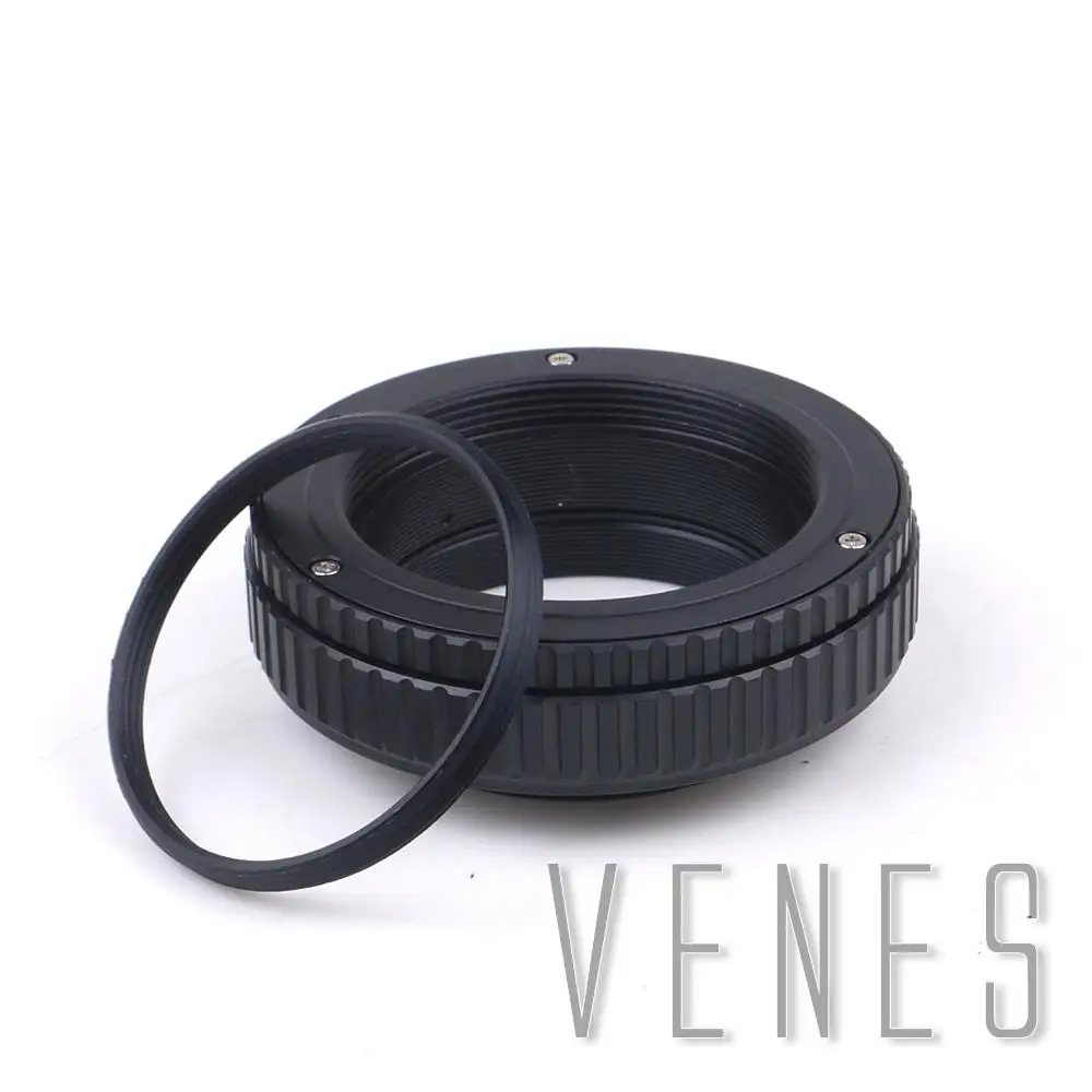 Pixco M39 Lens to M42 Camera Adjustable Focusing Helicoid Ring Adapter 17-31mm Macro Extension Tube M39-M42