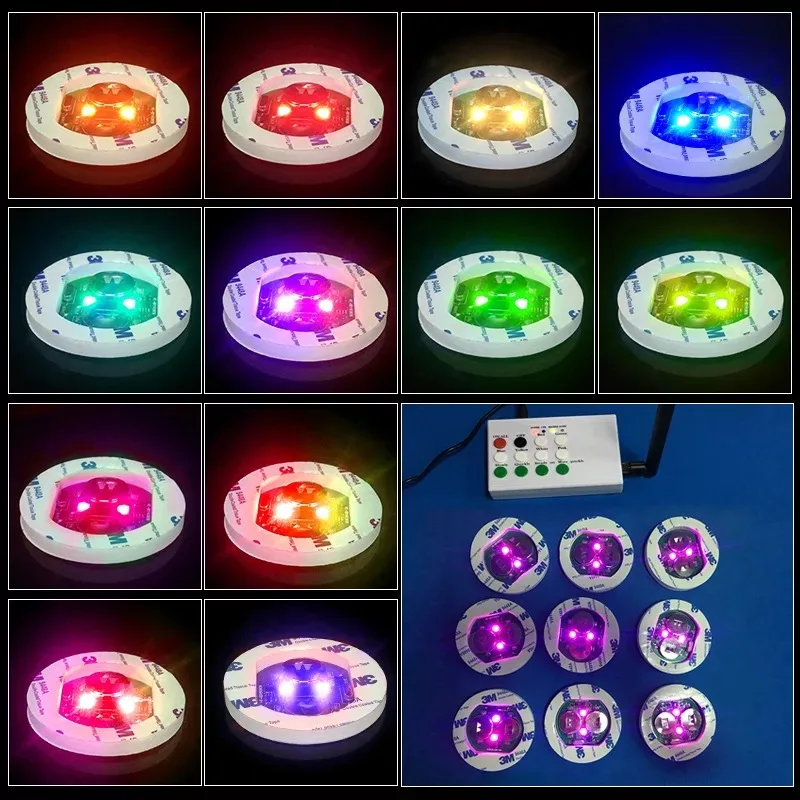 

Manufacturers supply wine promotion LED light cup stickers Bar atmosphere props sponge LED light cups custom