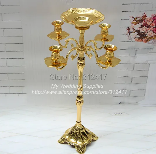 Online get cheap gold candelabra centerpieces aliexpress.com ... Ideas Bronce Candelabros