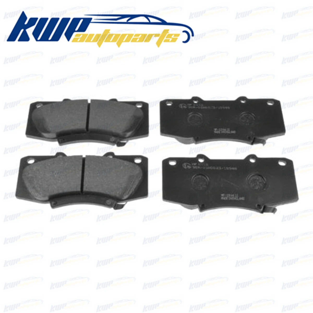 FRONT BRAKE PADS FOR TOYOTA HILUX VIGO KUN25 04465 0k240in Car Brake