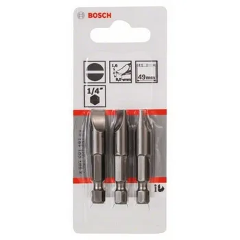 

BOSCH 2607001487 Tip screw driver S Extradura E 1,6X8,0x49mm 3uds