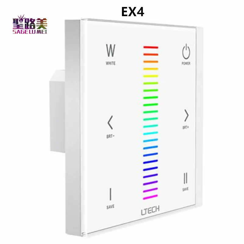 EX1/EX1S/EX2/EX3/EX3/EX4/EX4S AC100V 240V РФ 2 4 GHZ приглушить/КТ/RGB настенный светодиодный