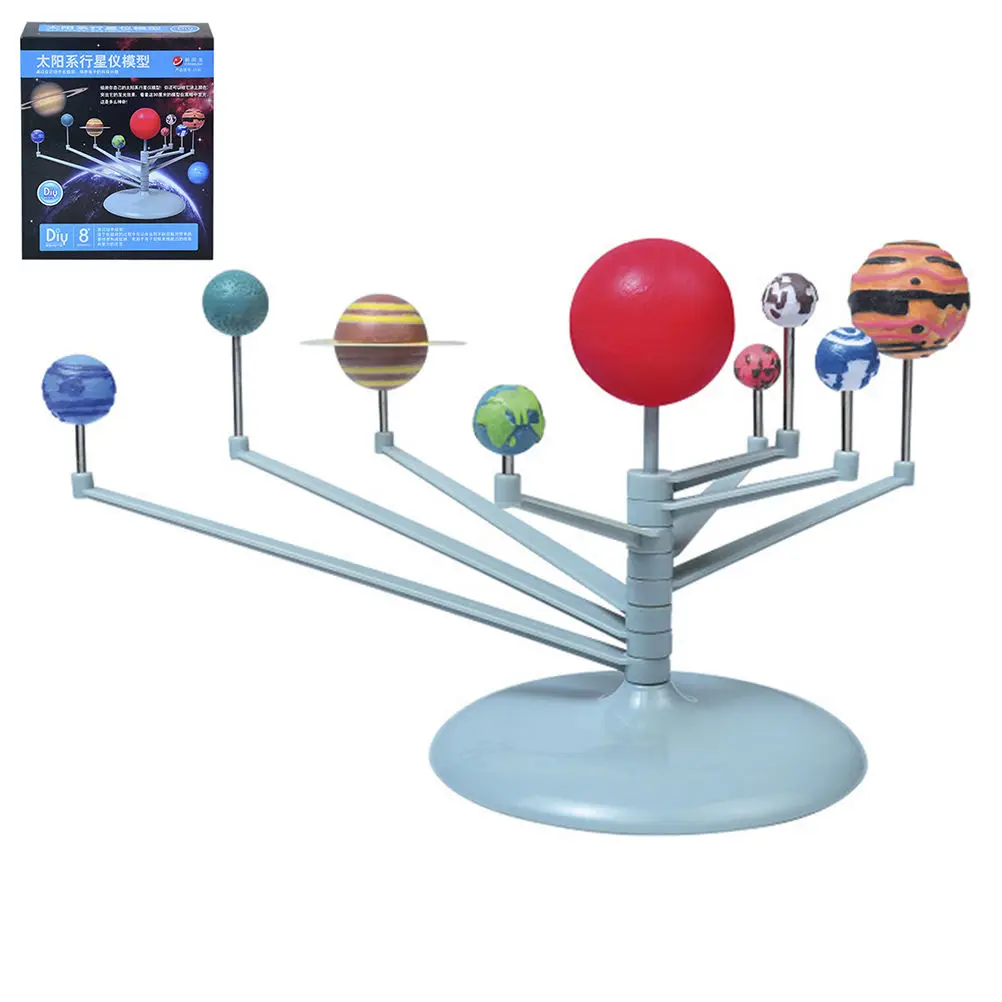 Us 499 18 Off1pcs Hot Sale Solar System Celestial Bodies Planets Planetarium Model Kit Astronomy Science Educational Toys Diy Kids Gift In Toy