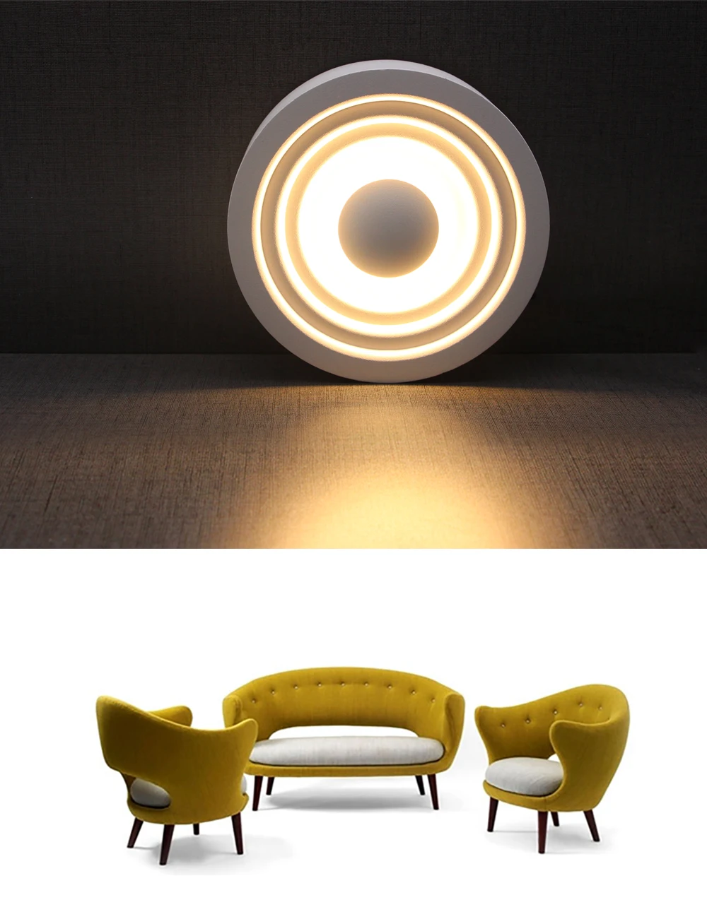 w 12 redonda led downlight montagem teto da escada da cozinha lâmpada