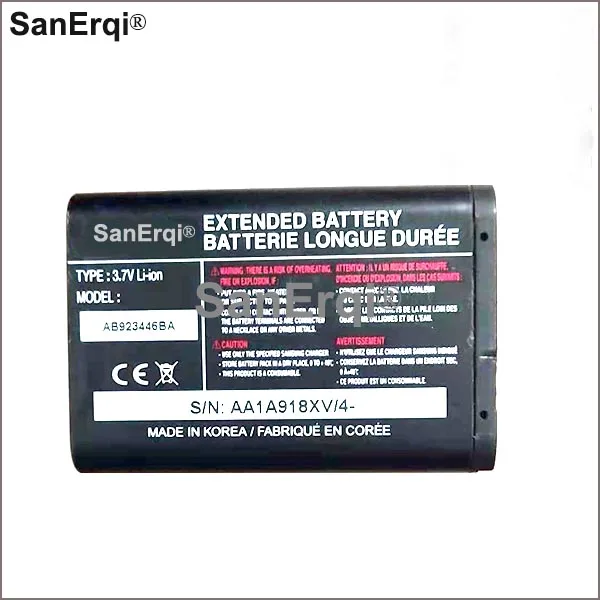 Батарея для samsung AB923446GZ AB923446BU AB923446BA 1550mAh батарея