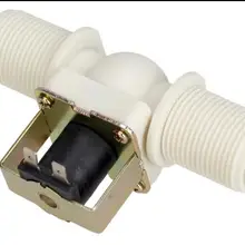 dn20 пластиковые клапаны g3/4 Электромагнитный клапан воды, работающего на постоянном токе 12 В в solenoide Válvula