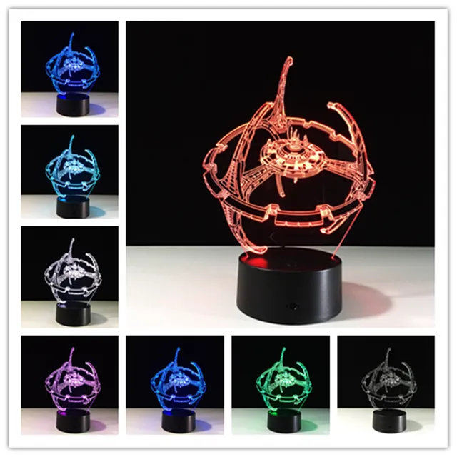 Star Wars Lamp 3D LED Licht Master Yoda Jedi Kleurverandering LED ... Star Wars Lamp 3D LED Licht Master Yoda Jedi Kleurverandering LED ...