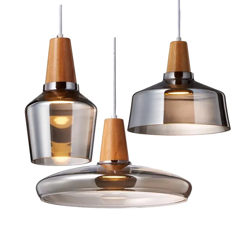  Modern Glass Kitchen Island Pendant Light LED lamp Bedside Hanging Lamp Ceiling Lamps Lighting Fixt - 32902090947