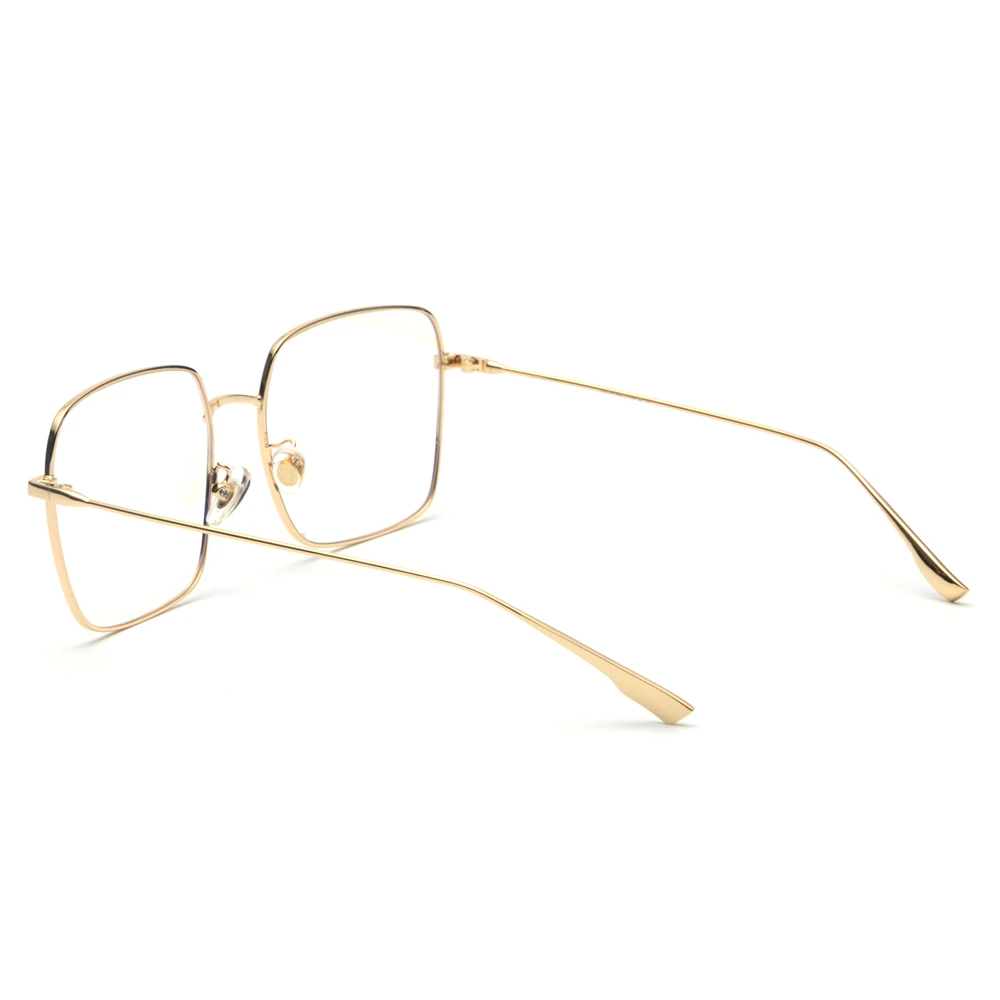 Peekaboo, женские оптические очки, оправа для мужчин, квадратные, золотые, металлические, высокое качество, большие, квадратные очки, оправа для женщин, унисекс