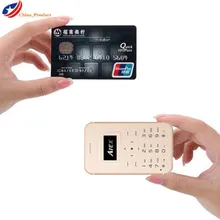 AIEK X8 ультра тонкая карта мини карманный мобильный телефон с низким излучением Bluetooth Dialer студенческий детский телефон Celular PK X6 M5 X7 S10