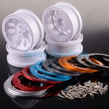 

RC 1:10 Combined Rock Crawler Car Beadlock Wheel Rim 4036 SCX10 HSP