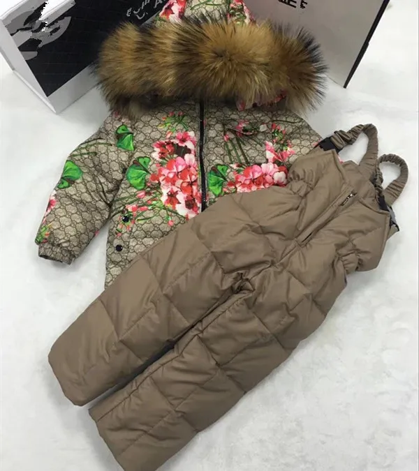 

2018 Winter Coat Clothing 2-10 years Boys Suit Down Jacket For Gilrs Clothes Children Clothing Outwear Winter Jacket Coats