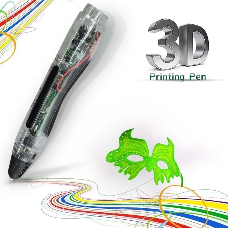 

SL-400A 3D Printing Pen Support 1.75mm Low Temperature PCL Filament Children Scribble 3D Pens Explore Intelligence Toys