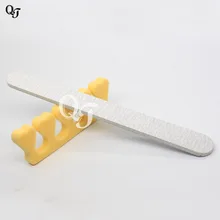 Новинка, 1 шт. хорошее качество пилочка для ногтей со стразами двойная сторона серого цвета наборы для маникюра придание ногтям формы тонкий...(China)