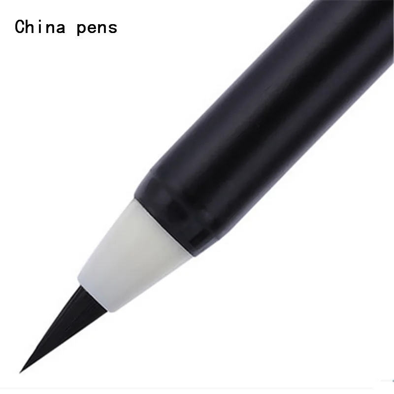 

wholesale 1pcs write directly soft brush pen for calligraphy practice school student stationery supplies art drawing brush