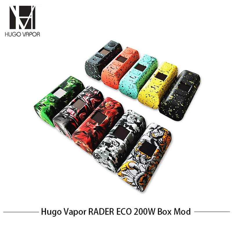 Электронная сигарета Hugo Vapor Rader ECO 200 Вт боксмод TC с двойным испарителем 18650