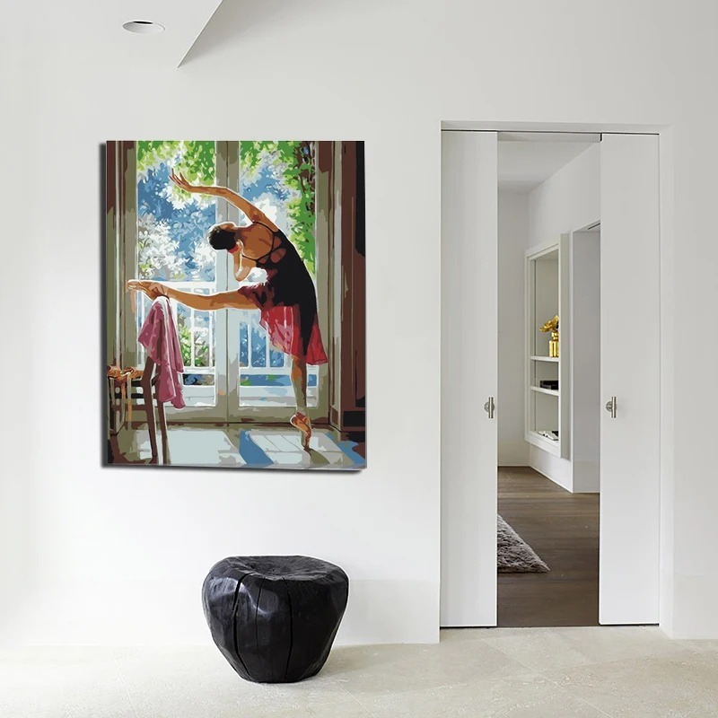 

Wonderful Figure Beauty Pictures By Numbers Drawing Canvas Painting For Living Room Home Decoration Wall Art Digital Painting HD